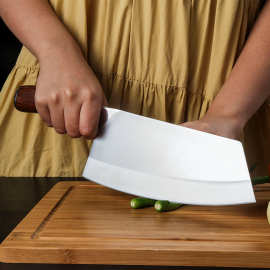 大足足昌家用切片刀女士专用刀切菜切肉切丝刀具特种钢锻打工艺