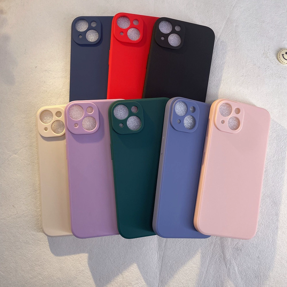 Apple, совместимый iPhone 15, матовый кожух для телефона, окрашенная защитная крышка, 14примакc, iphone