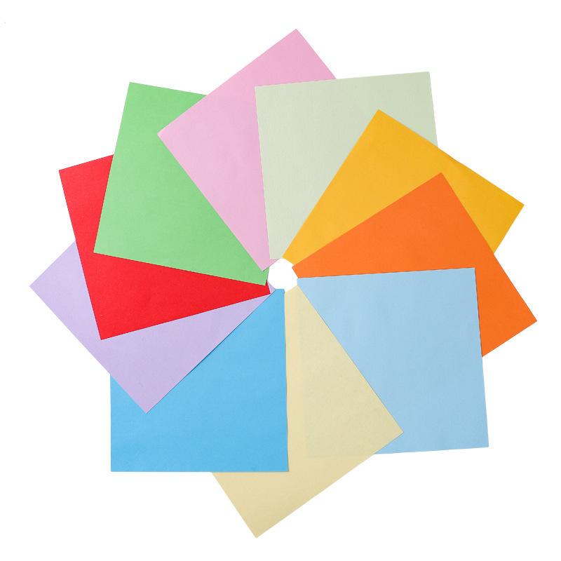 Papel artesanal infantil al por mayor para estudiantes de jardín de infantes DIY papel de papel de 7cm