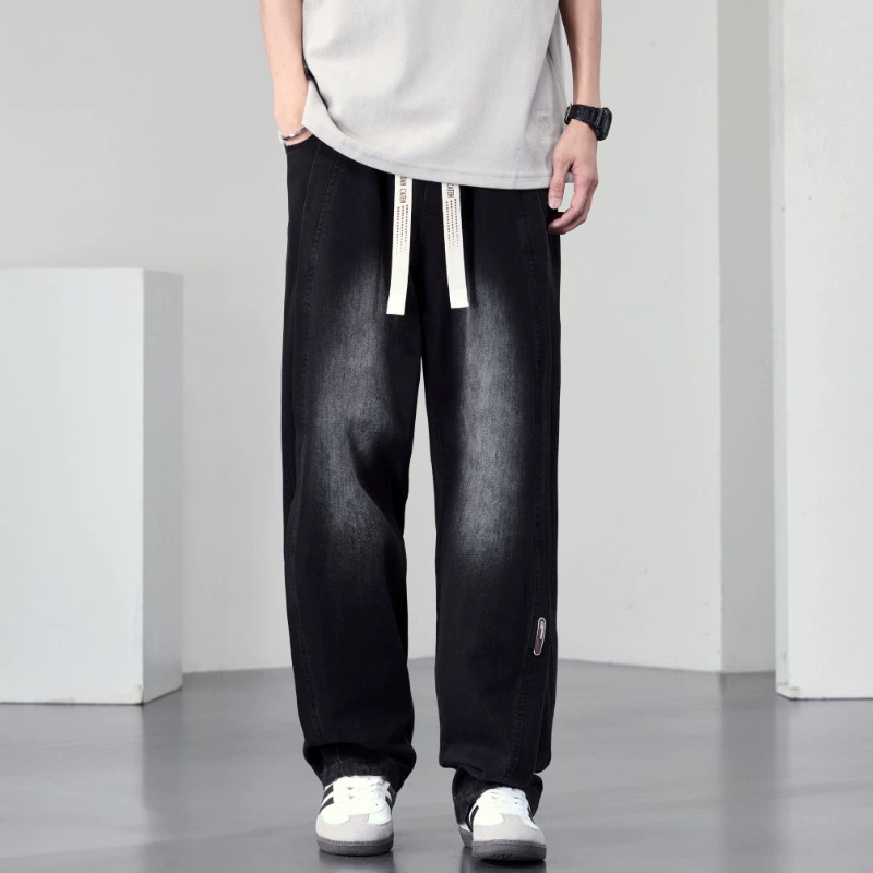 JYF-2561 весенний 2025 новый большой размер мужской свободный прямой стиль отдыха