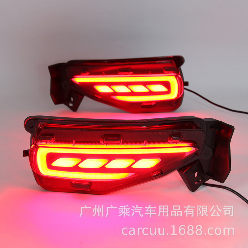 Luces traseras para parachoques de Fortuner, modelos 16-20, luces traseras para parachoques de Runner, luces de 3 funciones para conducción, frenado y giro, alta calidad. image 7