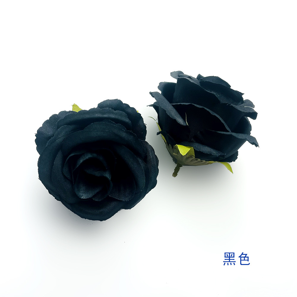 Simulación camellia nueva decoración de estilo chino decoración de boda DIY decoración de cabello flores falsas con regalo de mano 6cm props de disparo de flores