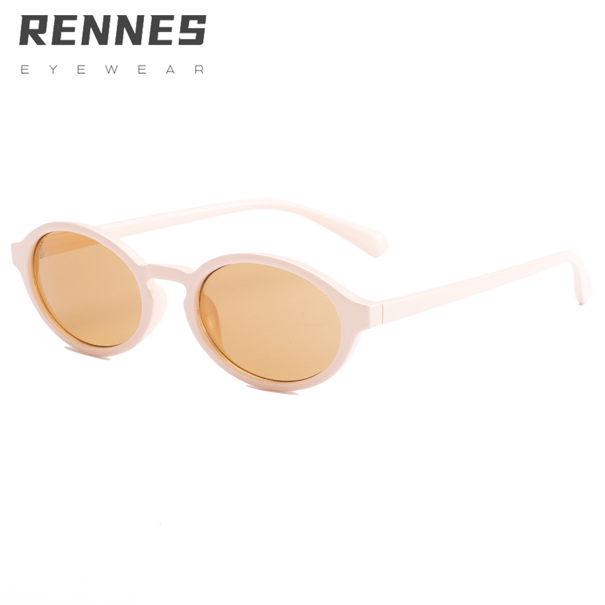 Nuevas gafas redondas pequeñas gafas de sol de marco pequeño gafas de sol de discoteca personalizadas transfronterizas de moda para mujer gafas de sol de Europa y América