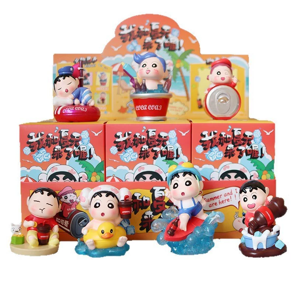 80237 Xiatian and I are here, a color box (6 pieces)