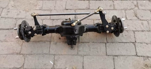 Ön ötürücü sükan ön oxu, dörd təkərli şassi, ATV ön və arxa ox yığımı