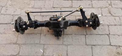 Front drive steering front axle four-wheeler chassis full set of accessories four-wheel drive front axle ATV front and rear axle assembly (Motorcycle wheel hub)