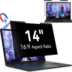 レノボ華硕13.3インチ15.6インチ汎用ノートパソコンの磁気吸引防覗き膜に適している