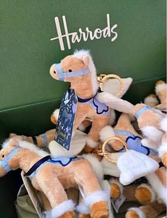 The Same Cute Harold Angel Pony Pendant from the Airport, Super Adorable Plush Toy Pendant, Perfect for Gifting
