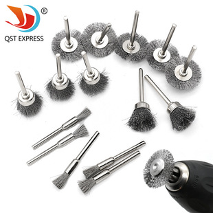 Wire Wheel, Steel Wire, Copper Wire Brush, Polishing, Cleaning and Rust Removal Brush, Electric Wenwan Metal Mold Hair Removal, Thorn Removal, Electric Grinding and Polishing