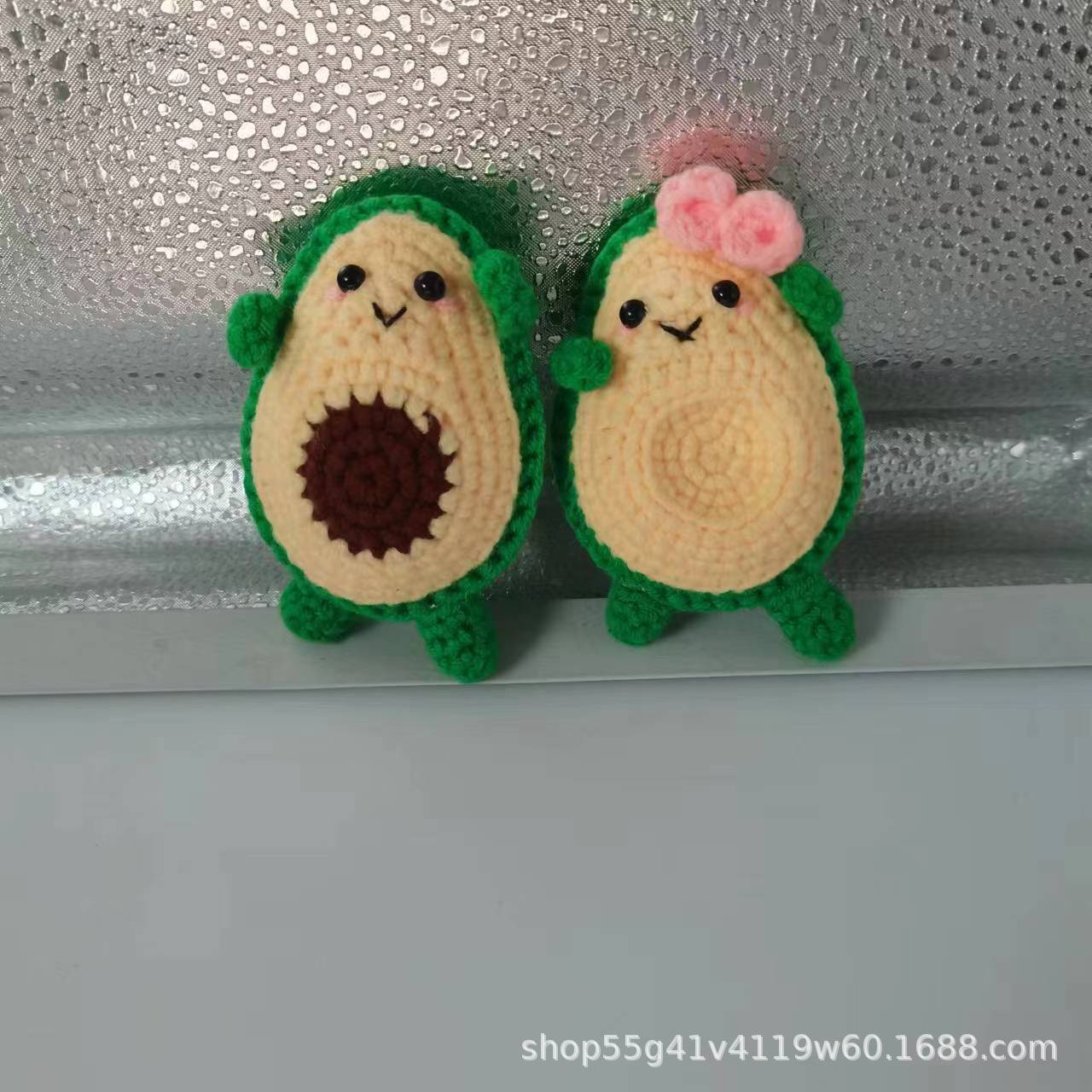 크로스보더 DIY 코바늘 짜임 재료 가방 동물 진열장 걸이 선물