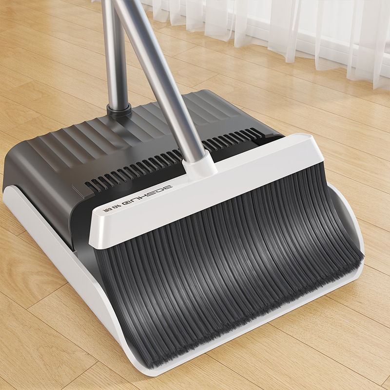 Broom and Dustpan Household Cleaning Set Magic Broom Squeegee Magic Broom Mop Three-Piece Set Thickened and Durable