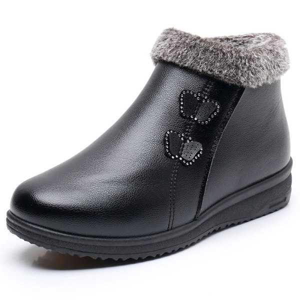 Insulated keep warm non-slip low boots