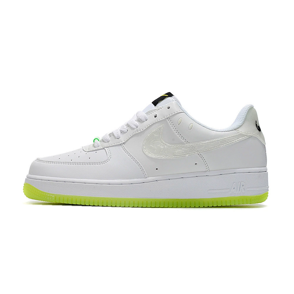 New Air Force One Men's and Women's Pure White Af1 Low-Top White Shoes, Official Sports and Leisure Sneakers, Putian Factory