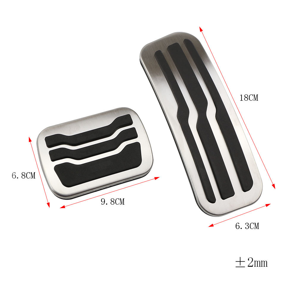 Suitable for Ford Explorer modified accelerator brake rest area anti-skid pedal decoration accessories