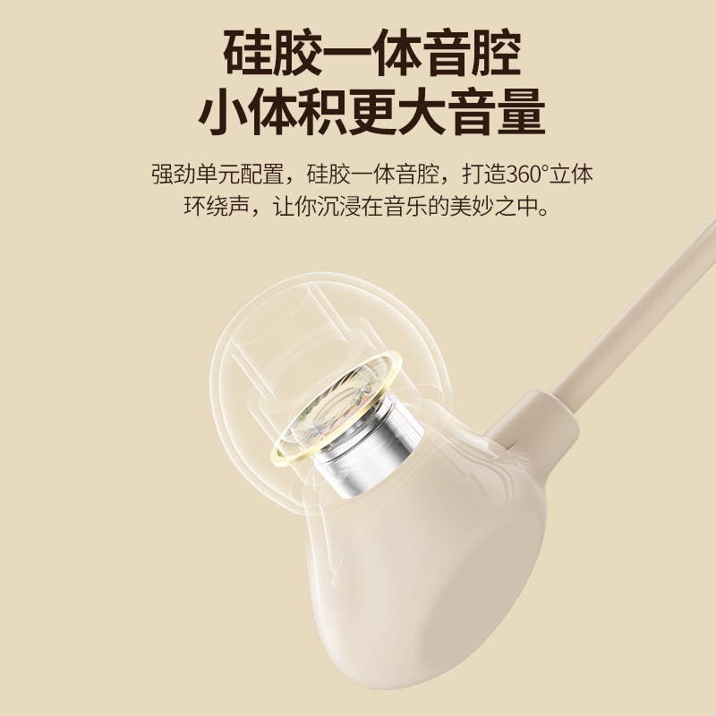 有線イヤホン インイヤータイプ typec インターフェース スリープイヤホン 快適な丸穴 長時間装着しても痛くない ノイズキャンセリングイヤホン|undefined