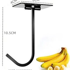 クロスボーダー専用折りたたみ鉄製キッチンキャビネット釘打ちなし収納フックバナナフック