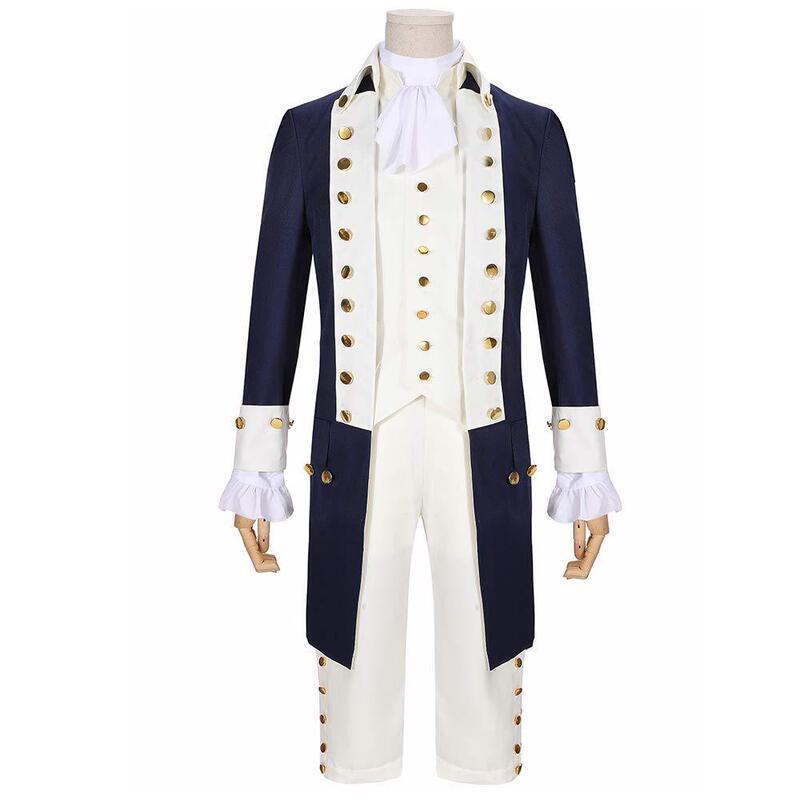 Alexander Hamilton Rock Concert Costume Halloween Carnival Stage Performance Costume