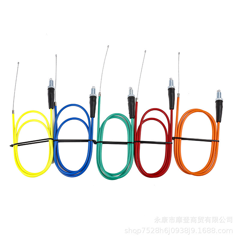 Off-Road Motorcycle Atv Beach Vehicle Modification 50Cc-250Cc Large Twist Oil Twist Colorful Throttle Cable Cable