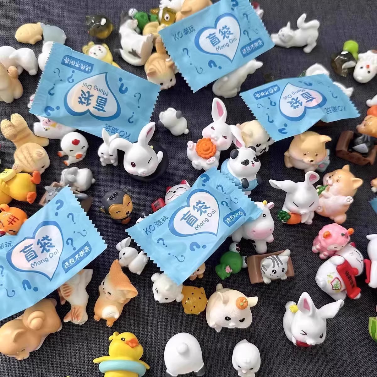 Bolsos ciegos para animales mini desmontajes juguetes recompensan a los estudiantes de jardín de infantes regalos creativos regalos pequeños de clase práctica