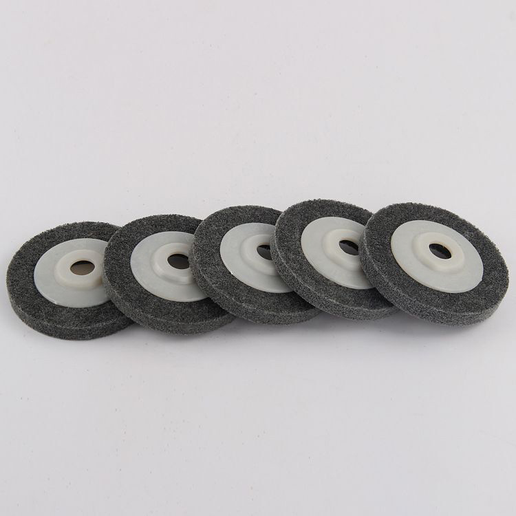 角向尼龙轮纤维轮拉丝轮抛光角磨轮铸铁不锈钢抛光片不织布轮