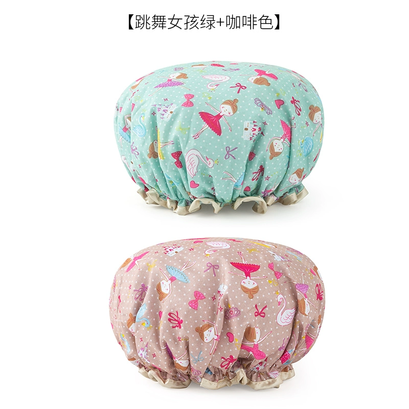 Водонепроницаемый shower cap, детский шлем, чепчик, шляпа, маска для волос, увеличенная толщина