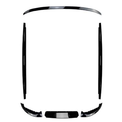 Big Surrounded Sport Edition Mp Front Lip, Corner Light - g30-late-model-body-parts-piano-black-finish-2021-2023