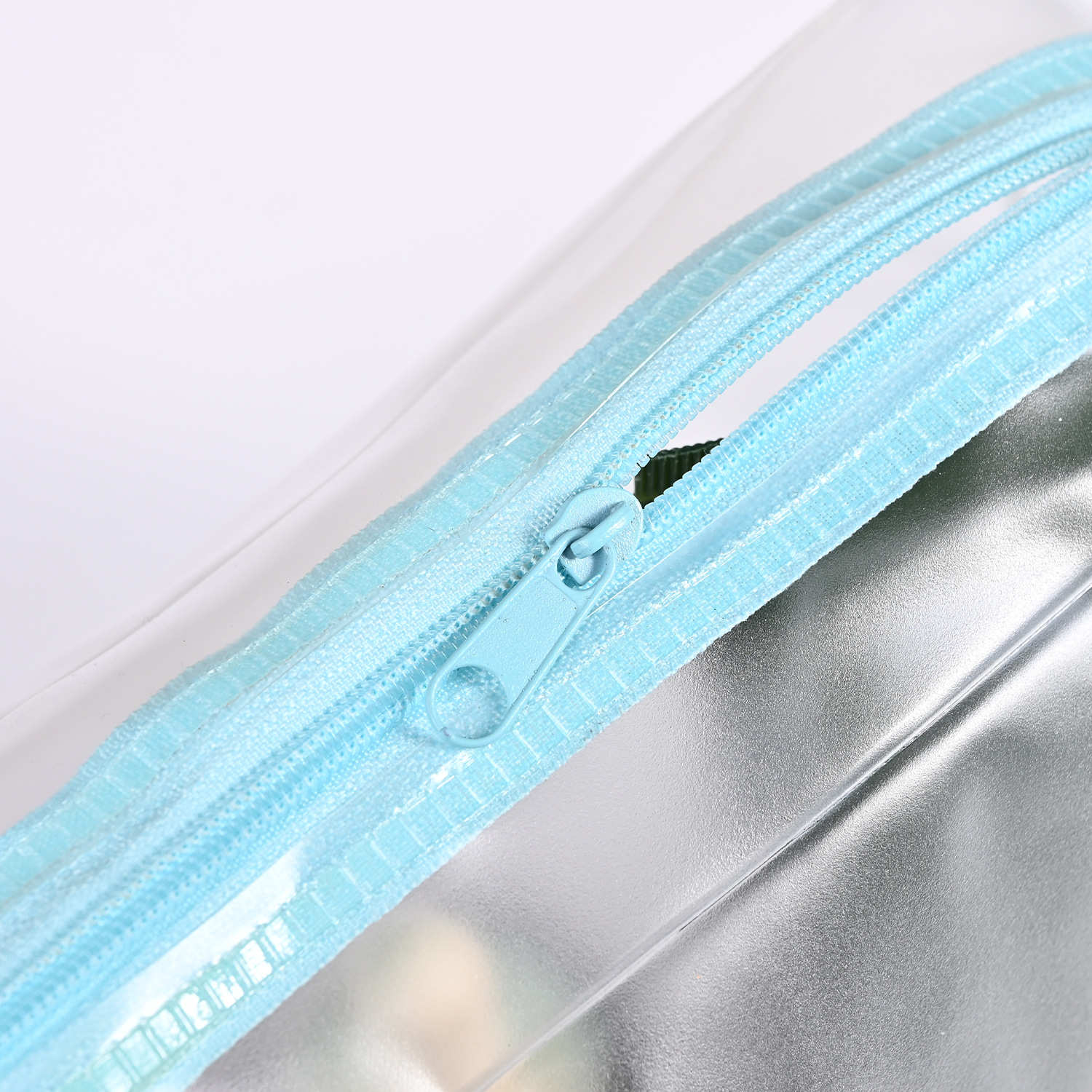 Matte storage bag PVC with zipper