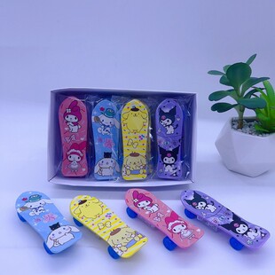 Sanrio Creative Scooter Pencil Sharpener Mini Portable Pencil Sharpener Double Hole Children's Shape Pencil Sharpener Supplies