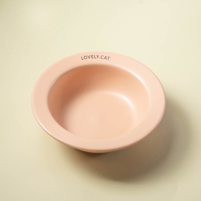 韓国bd同モデルのufoペット碗陶磁器犬猫碗は黒くないです。|undefined