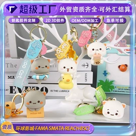 搪胶公仔;盲盒玩具/盲袋玩具/洞洞乐;钥匙扣及钥匙扣配件