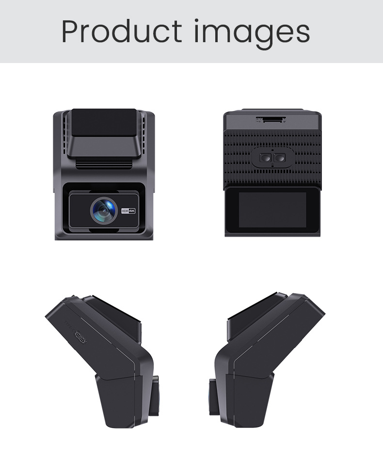 4G Car Dash Cam Front and Rear 2K+1K IR Night Vision