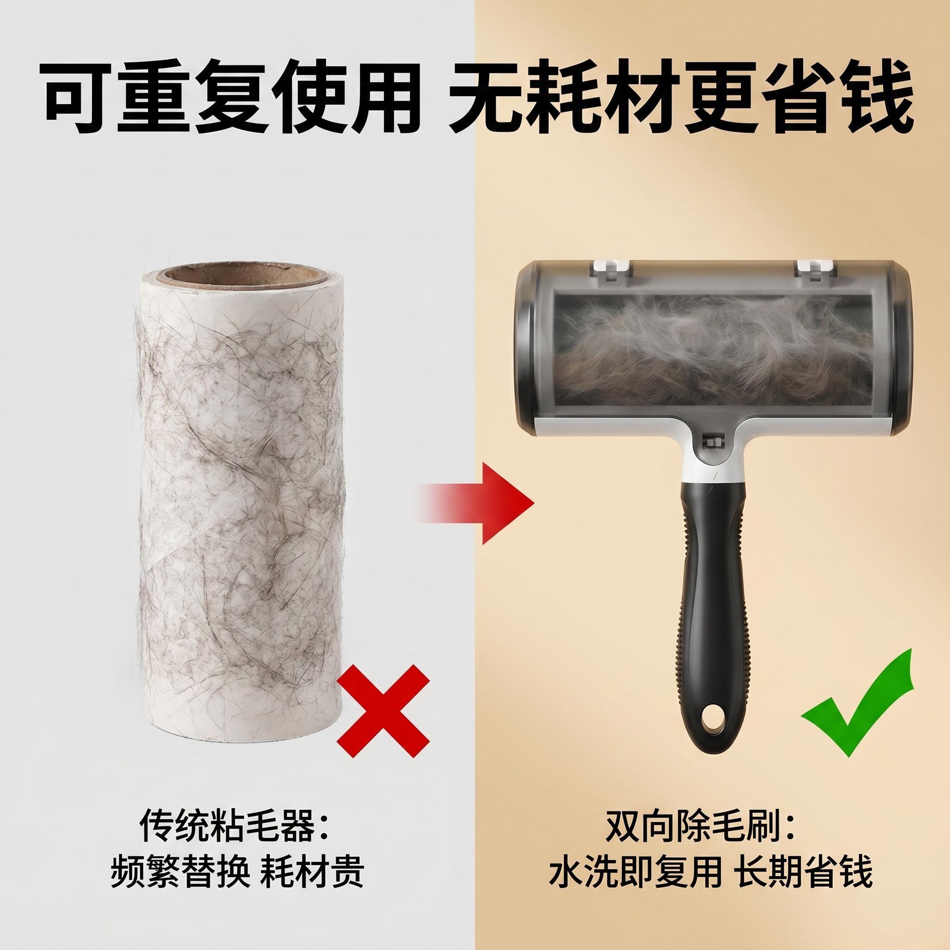 Amazon cepillo depilación perro tipo rodillo cepillo depilación adhesivo de pelo limpio electrostático depilación de pelo de gato y perro para eliminar el pelo flotante