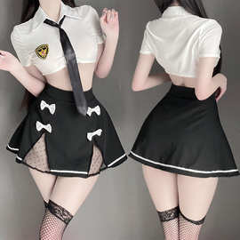 诱惑发性感情趣内衣女警制服诱惑睡衣小胸火辣激情大尺度一件代发