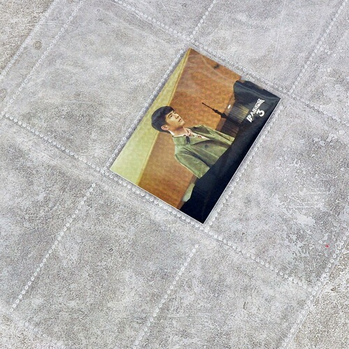 Nine-frame basketball football card NBA star card Pokémon PTCG Magic Game King transparent loose-leaf 9-frame card page