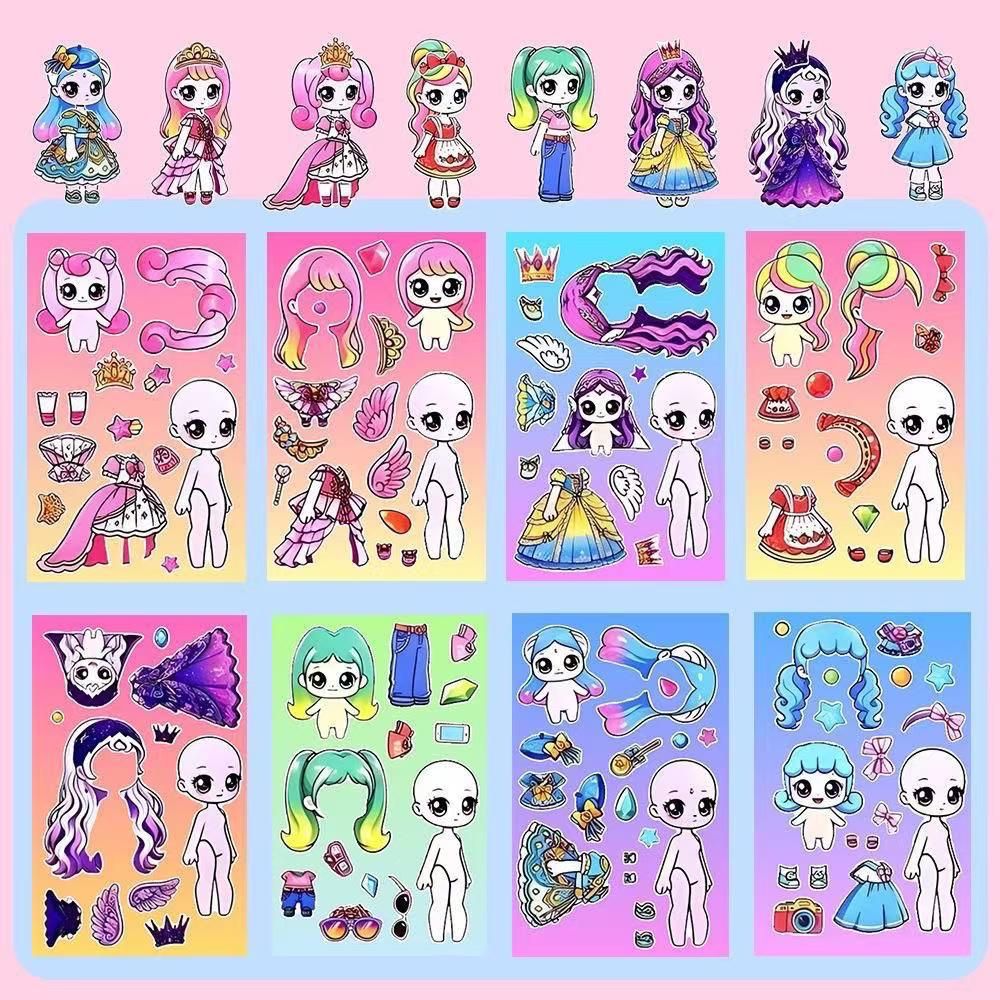 Wonderful and cute stickers type F [8 pictures without duplication]