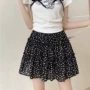 夏季小众甜美风碎花半身裙