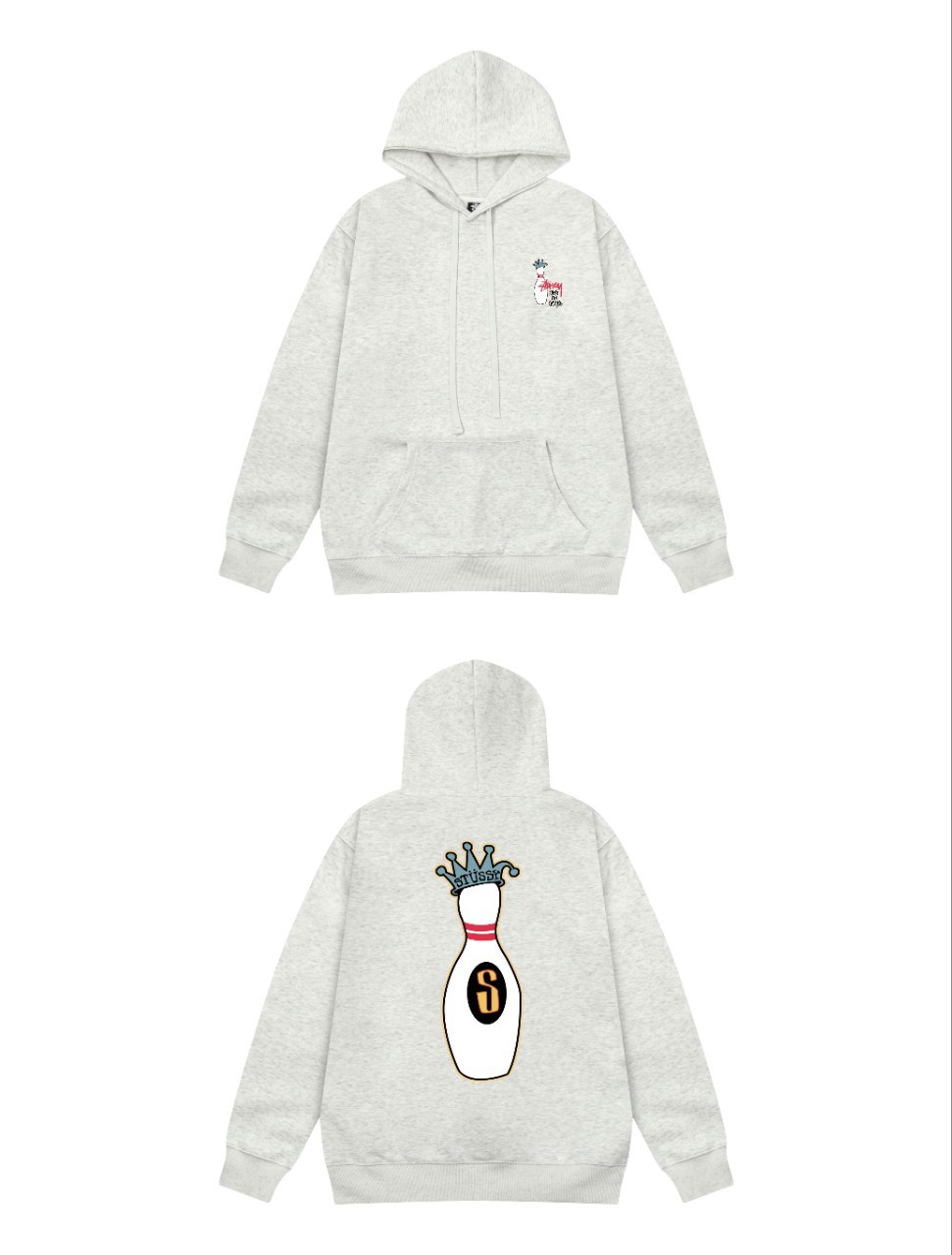 볼링 공 밝은 회색