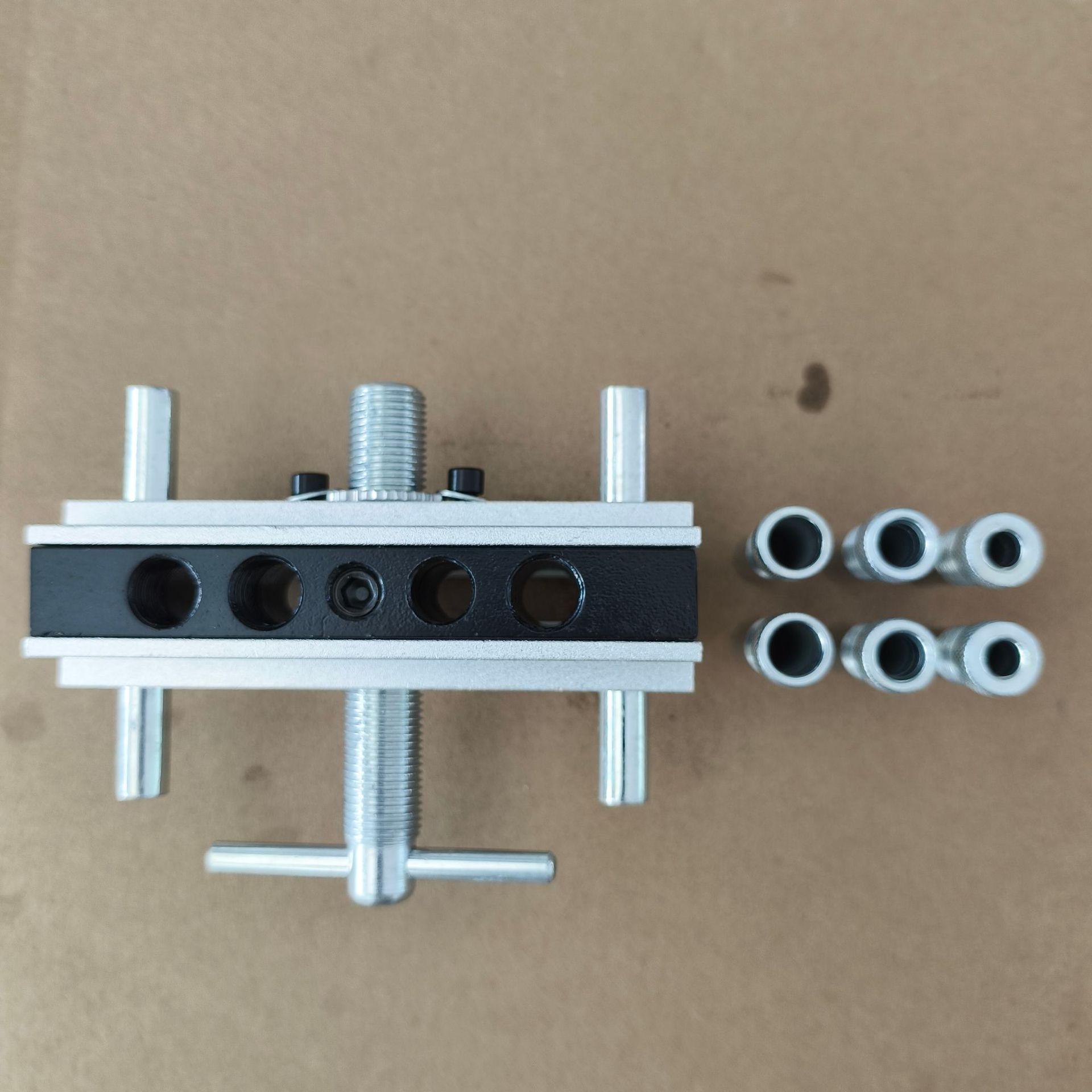 Heavy-duty carpintería punzón localizador de carpintería oblicuo agujero localizador autocentrado pin agujero recto taladro accesorio traje