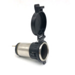 4月新品特惠 汽车12V点烟器母座 改装汽车摩托车接口车载点烟器