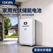 51.2V300Ah磷酸铁锂储能电池15度电家用太阳能光伏离网备用电源