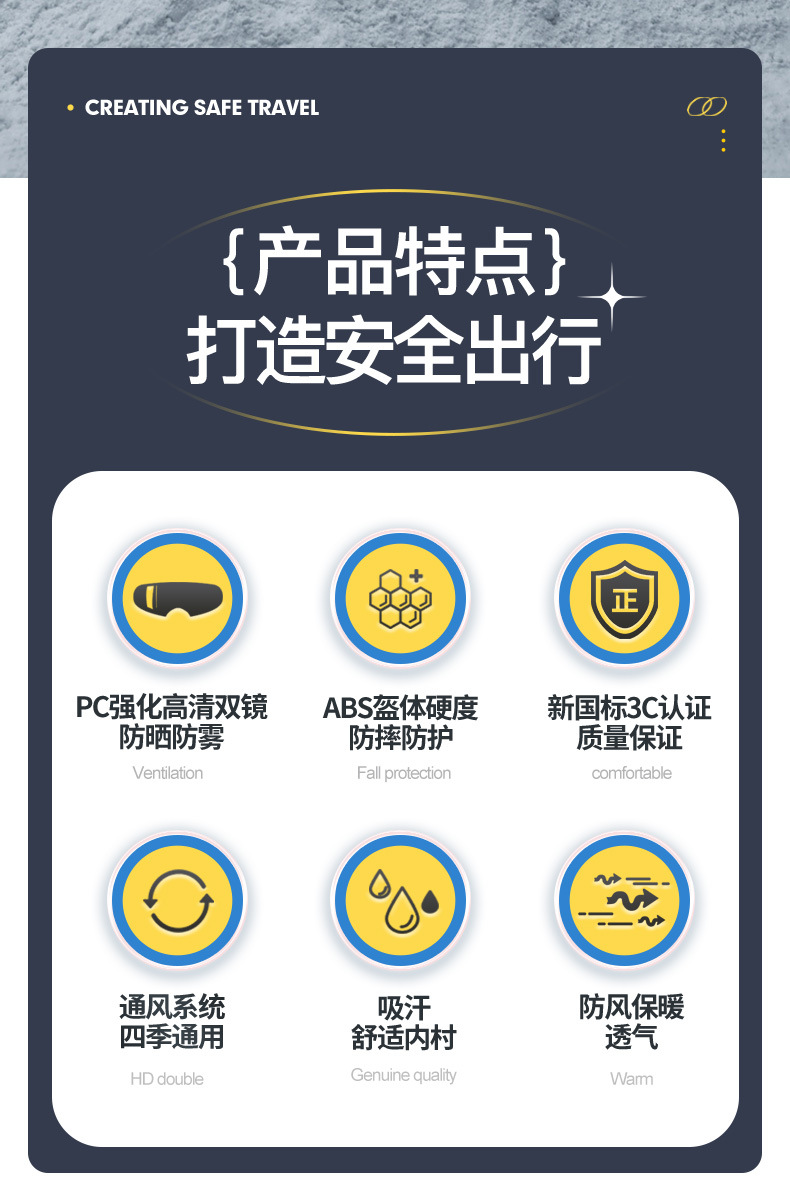 New National Standard 3C Certified Electric Vehicle Helmet