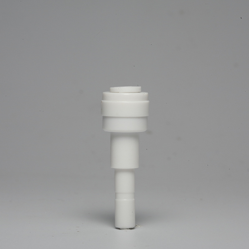 Straight-through plug-in duro de 2 puntos a 2 puntos de tubería directa conector rápido recto-a través de 1/4 de diámetro de tubería de forma recta plug-in de conexión de tubería PE