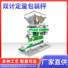 双击定量包装秤 双工位包装秤 全自动颗粒粉状包装机 厂家发货