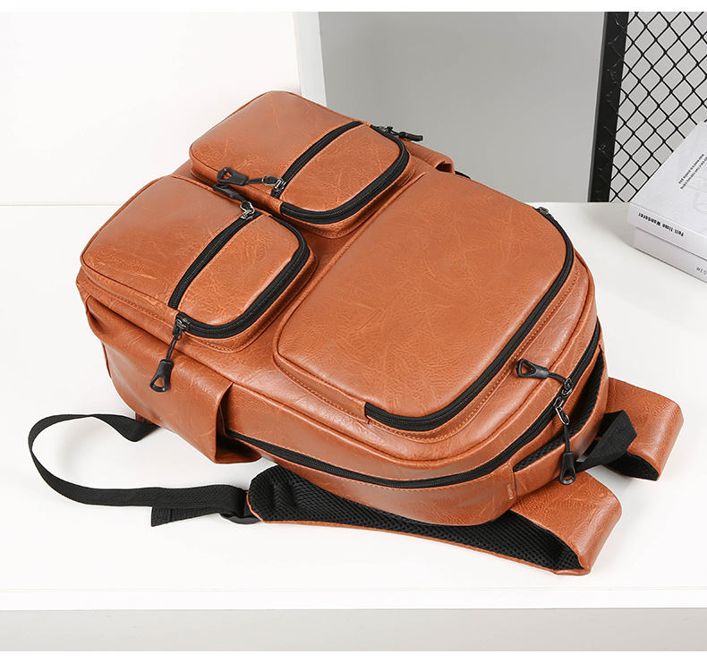 Men's backpacks, large-capacity travel bags, simple computer backpacks, school bags for junior high school, senior high school and college students, women's business bags undefined
