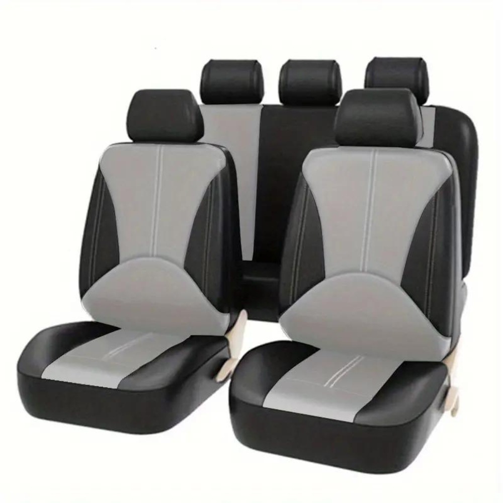 Cubierta de asiento de coche universal transfronteriza cubierta de asiento de PU Amazon eBay en stock comercio exterior en stock entrega de una sola pieza al por mayor