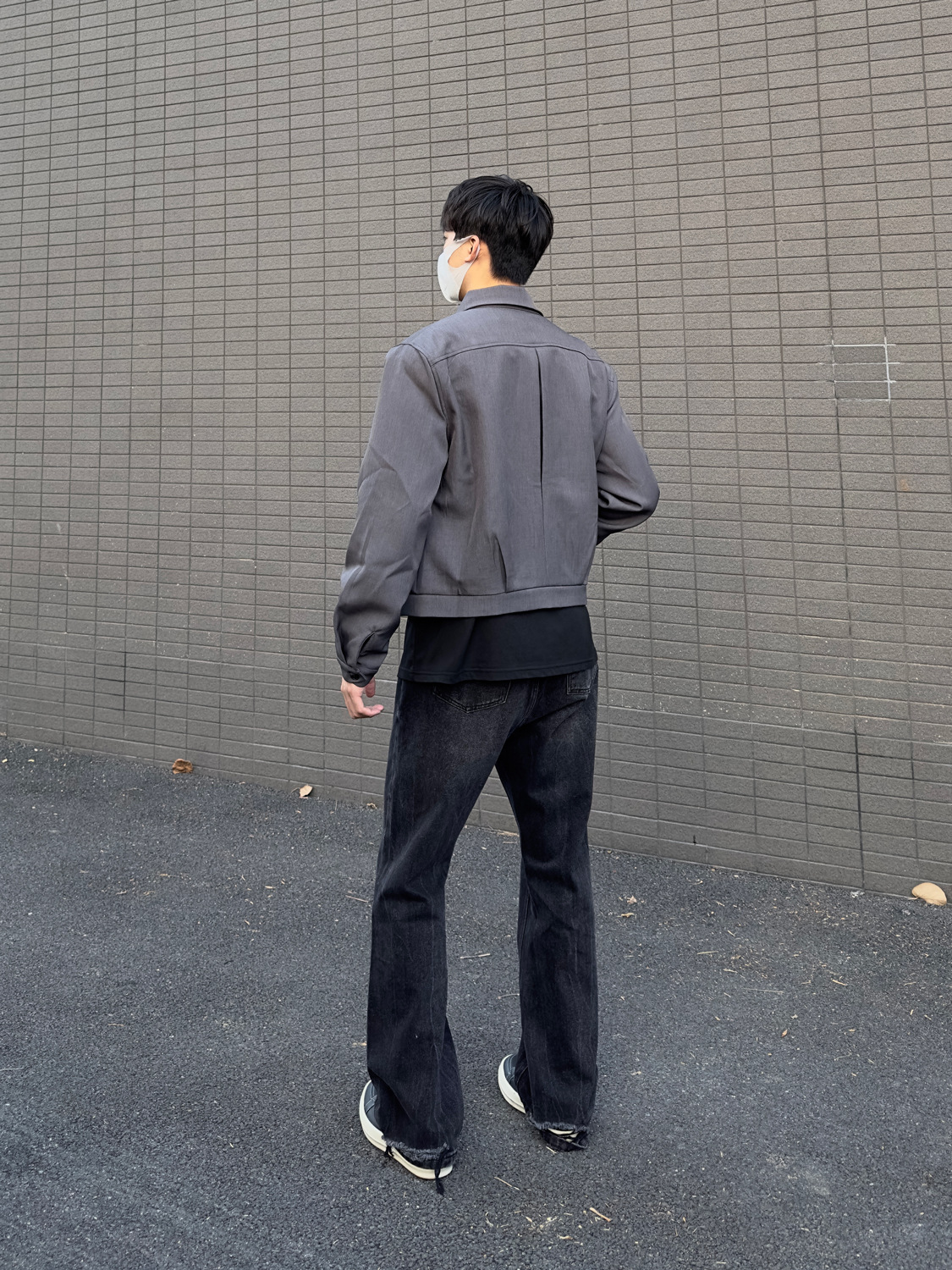 Men's Jacket For Spring And Autumn, Pique Style With Baseball Collar_voghion.com