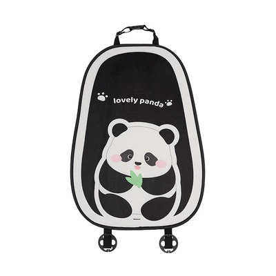 Seat cushion, seat cover, Cute Panda Car Seat Cushion - plush-bamboo-leaf-panda-cushion-backrest