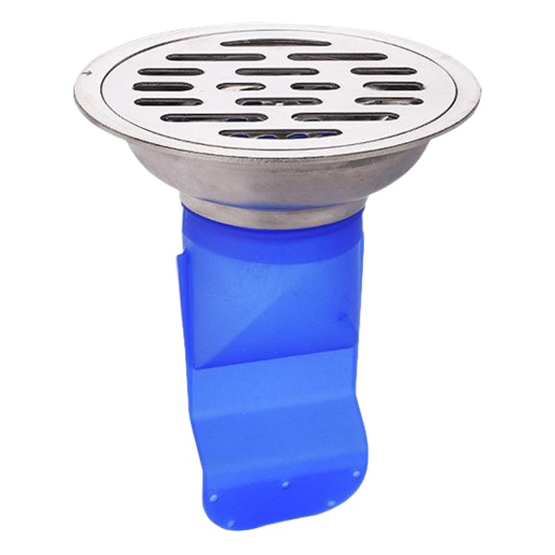 304 de acero inoxidable baño desodorante Desagüe de piso redondo multi-tamaño lavadora Desagüe de piso desodorante de silicona núcleo a prueba de insectos 50