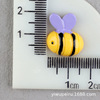 Cartoon resin with accessories, children's hair accessory, hairgrip, cream phone case, bee, wholesale, handmade