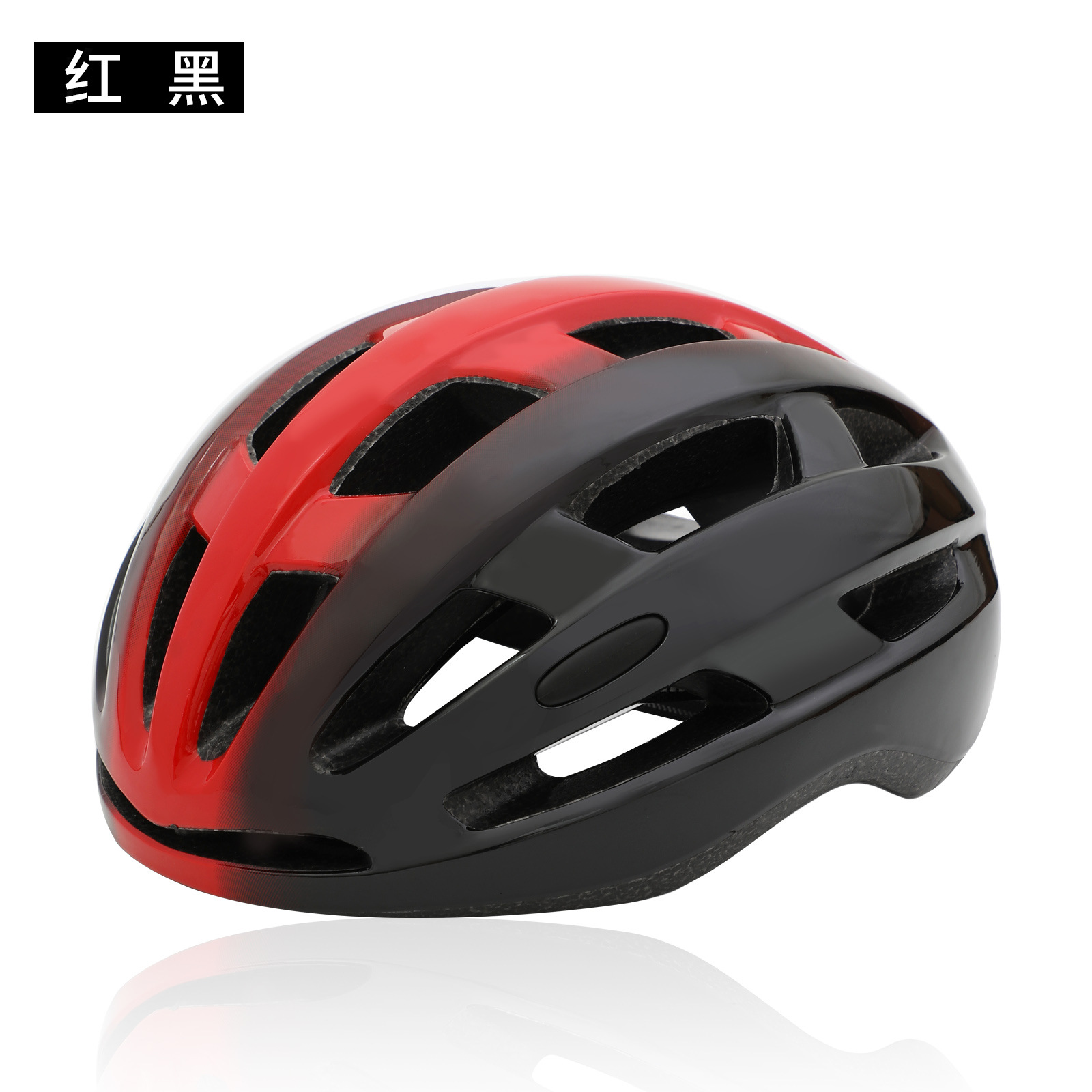 Nuevo estándar nacional casco de montar con luz trasera recargable luminoso Mountain Road bicicleta casco hombres casco equipo